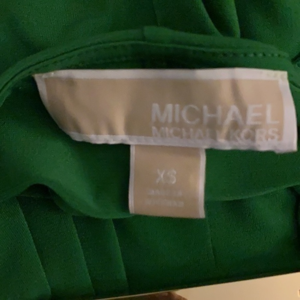 Michael Kors Emerald Green dress limited edition by Michael Kors great fit XS - Picture 9 of 16